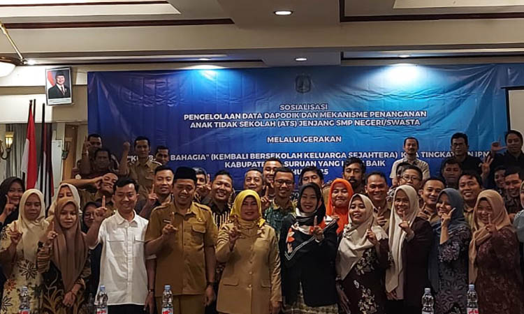 PERAN PENTING: Sebanyak 70 operator SMP negeri dan swasta mengikuti sosialisasi selama 3 hari.