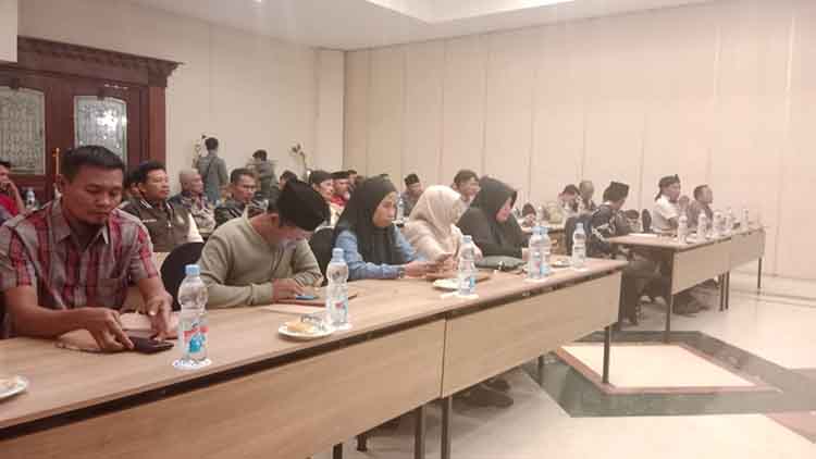 TEPAT SASARAN: Peserta pelatihan budi daya tembakau yang rata-rata petani milenial mengikuti pelatihan selama 2 hari.