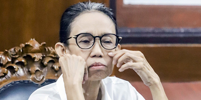 Nany Widjaja saat sidang