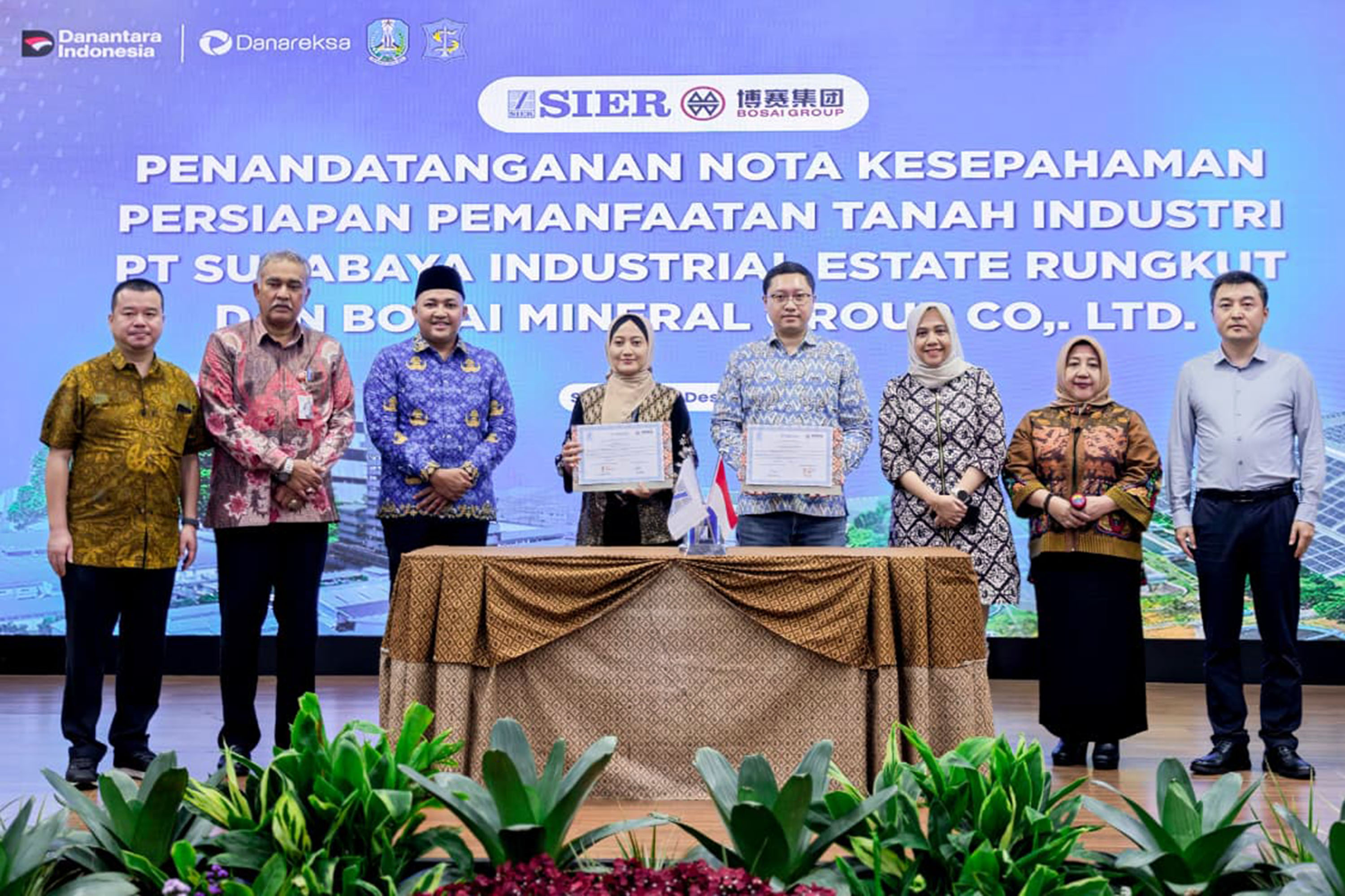 KERJA SAMA: Kerja sama yang dijalin untuk investasi di Kabupaten Pasuruan. Bila terwujud, bisa serap 7 ribu tenaga kerja.