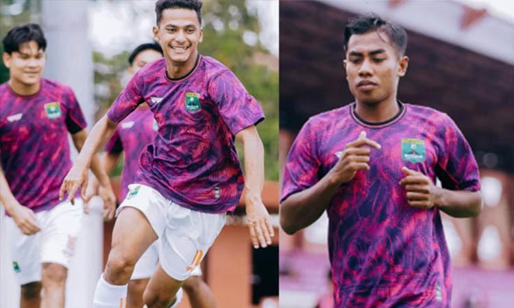 SIAP TANDING: Ali Mashori (kanan) yang akan menjadi andalan lini depan Persekabpas saat berlaga dengan Perseden Denpasar, Jumat (5/12) sore nanti.