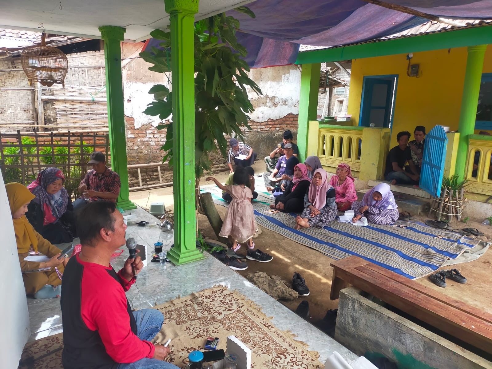 INTERAKTIF: Jalannya pelatihan berlansung interaktif dan dinamis.