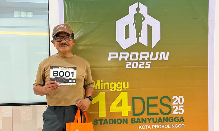 NOMOR 1: Peserta DH Prorun nomor 1 siap meramaikan acara.