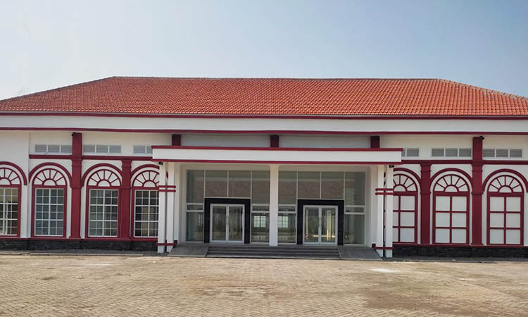 TUNTAS: Gedung Depo Arsip Kota Pasuruan yang rampung dibangun.