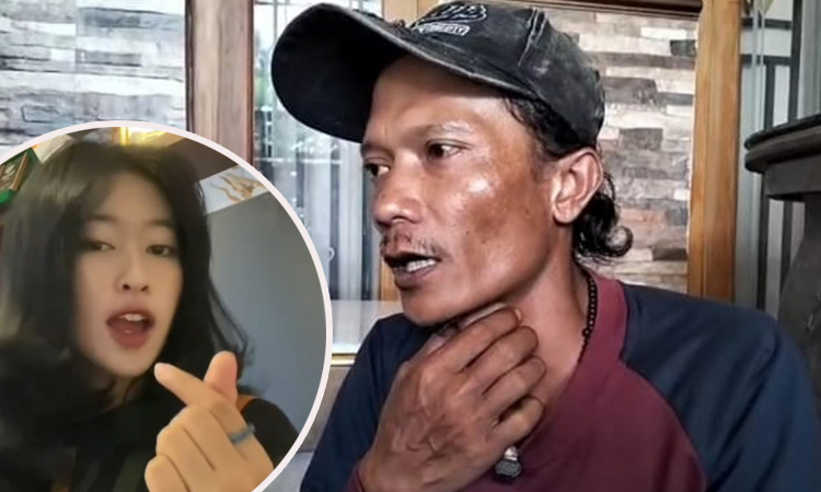 JELASKAN KONDISI JENAZAH: Sopir keluarga Samsul saat ditemui awak media. Inset, korban semasa hidup. (Achmad Arianto/ Radar Bromo)