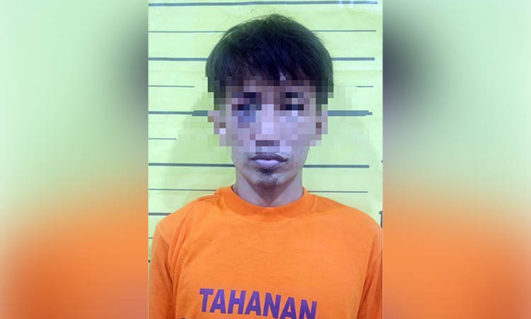 DITAHAN: Tersangka percobaan pencurian, Hodir, harus meringkuk di penjara.