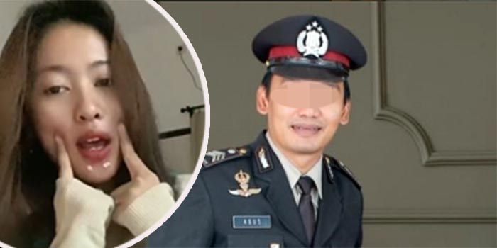 AS yang kini masih diamankan Polda Jatim. Inset korban semasa hidup.