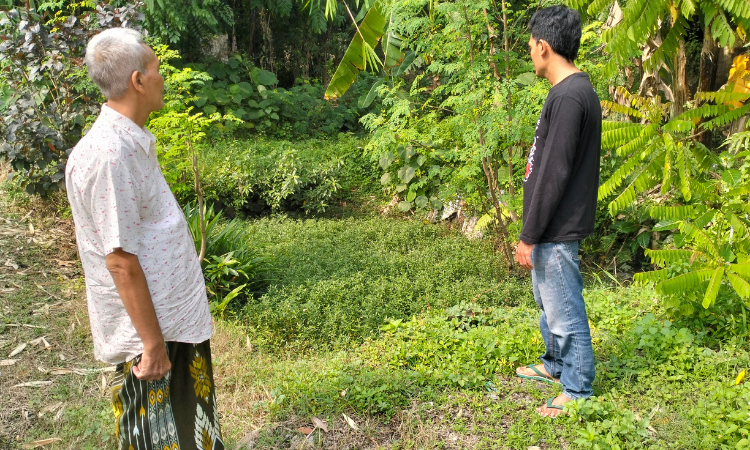 TEMPAT TERAPI: Keberadaan sumur tua itu dulunya menjadi jujukan terapi. Banyak warga yang beradatangan dari luar Gempol.