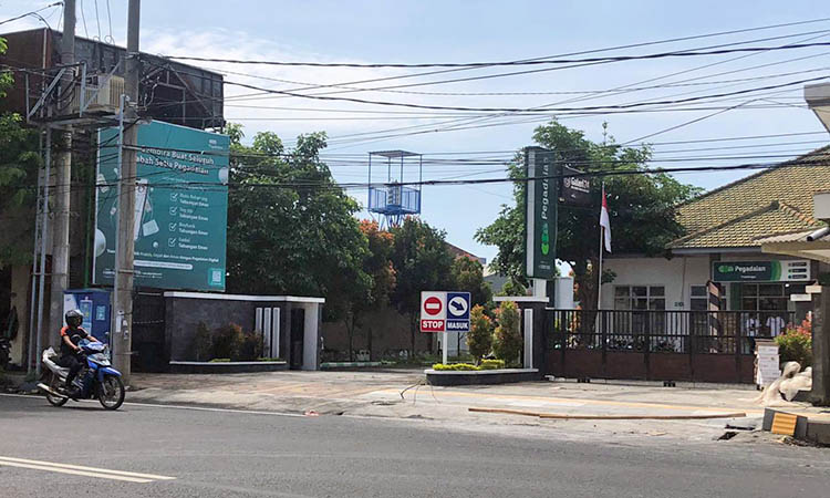 KANTOR: Kantor Pegadaian yang ada di Kota Probolinggo. Keberadaan kantor pegadaian tersebut, sudah ada sejak lama.