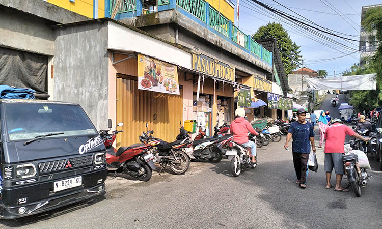 BAKAL DIREHAB: Pasar Prigen yang rencananya masuk perbaikan. Tahun ini, ada sembilan pasar daerah yang akan dibenahi.