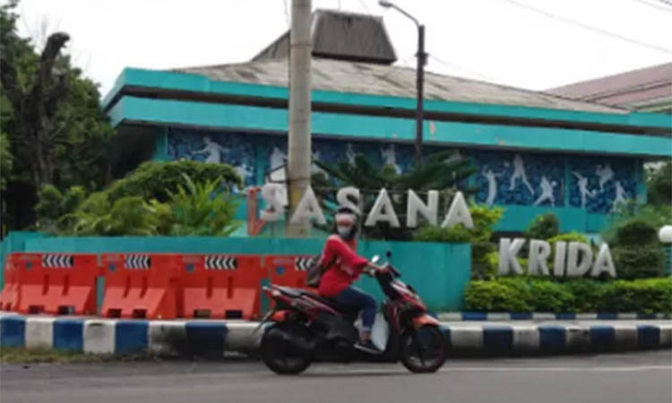 ASET: Gedung Olahraga Sasana Krida di Kraksaan yang akan dikelola Perseroda.