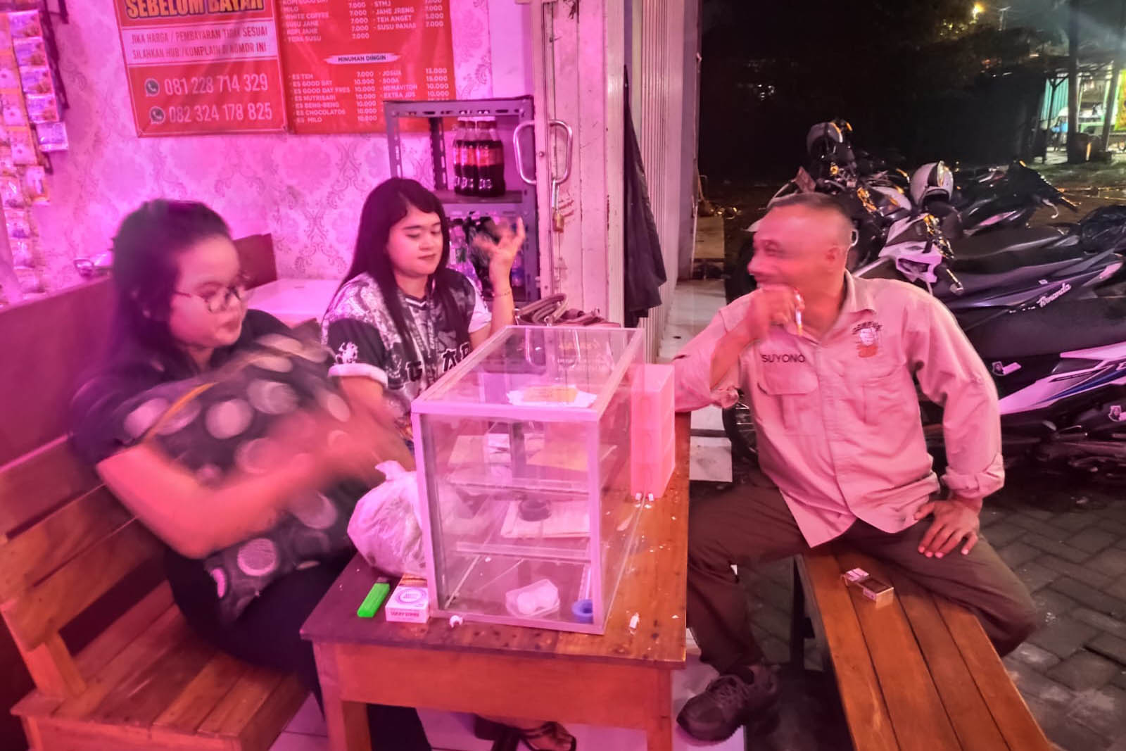 BAKAL DIAWASI: Kafe di Desa Ngadimulyo, Sukorejo, yang diminta untuk tutup untuk menghormati bulan Ramadan.