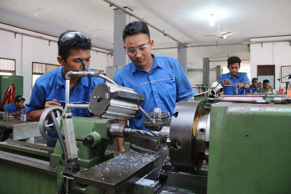 Ilustrasi pelatihan BLK