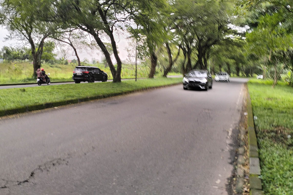 TKP: Jalan Taman Dayu, Dusun Sukorame, Desa Durensewu, Kecamatan Pandaan, lokasi pelajar dibegal pada Senin (23/2) malam lalu.
