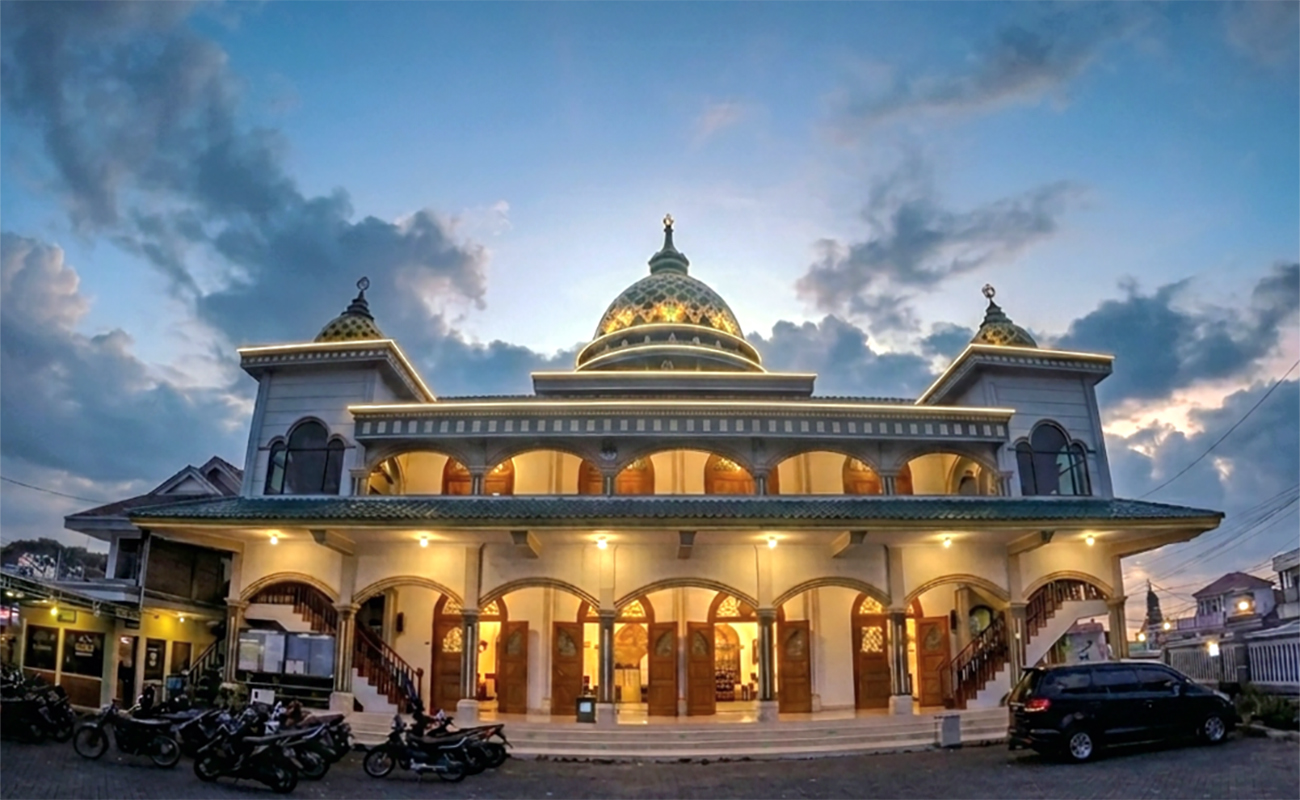 Masjid An-Nur di Nongkojajar, Kabupaten Pasuruan yang terpilih jadi masjid terbaik se-Jawa Timur. 