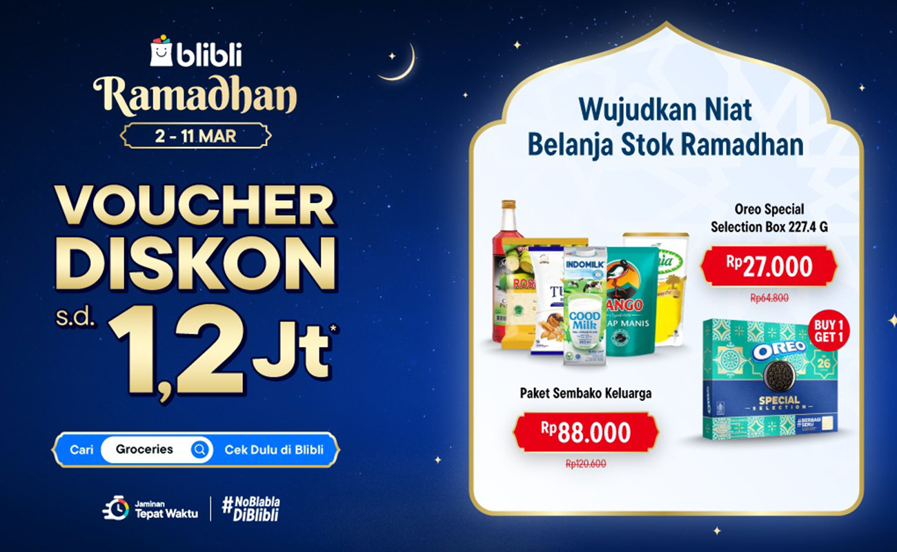 Promo Ramadhan Blibli Pasti Untung.