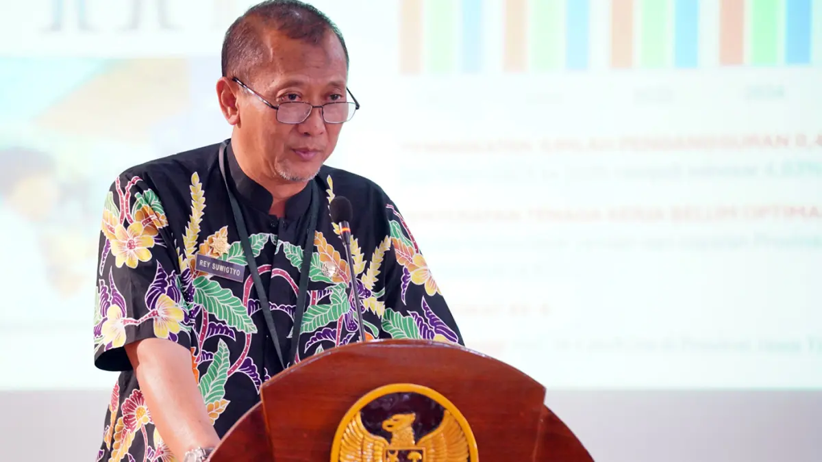 Kepala Bapperida Kota Probolinggo Dr. Rey Suwigtyo 