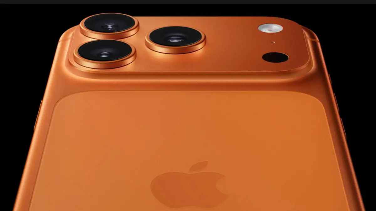 Ilustrasi bagian belakang Apple 17 Pro dan Pro Max. (Apple Newsroom)
