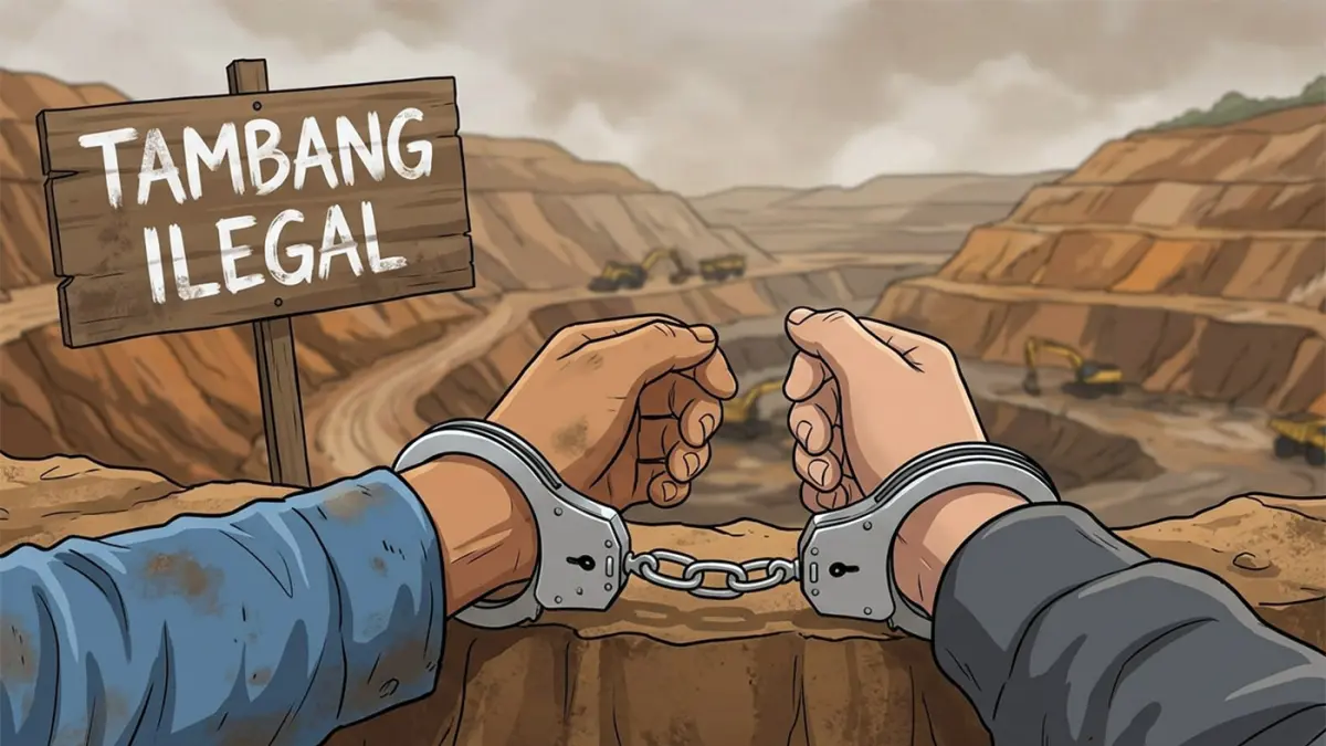 Tiga Tersangka Baru Kasus Tambang Ilegal Purwosari Akhirnya Ditahan