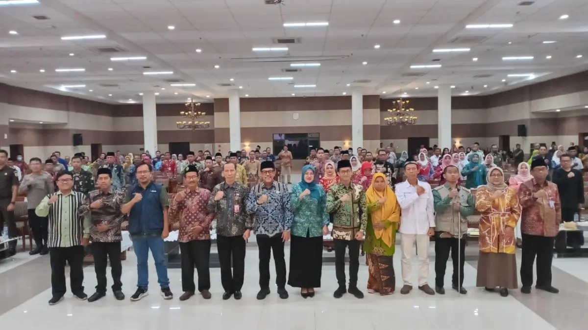 SINERGI: Musrenbang Kabupaten Probolinggo Tahun 2027 dihadiri oleh Perwakilan Provinsi Jawa Timur, Forkopimda, OPD, camat, hingga unsur masyarakat. (DIDIK PURWANTO/JAWA POS RADAR BROMO)