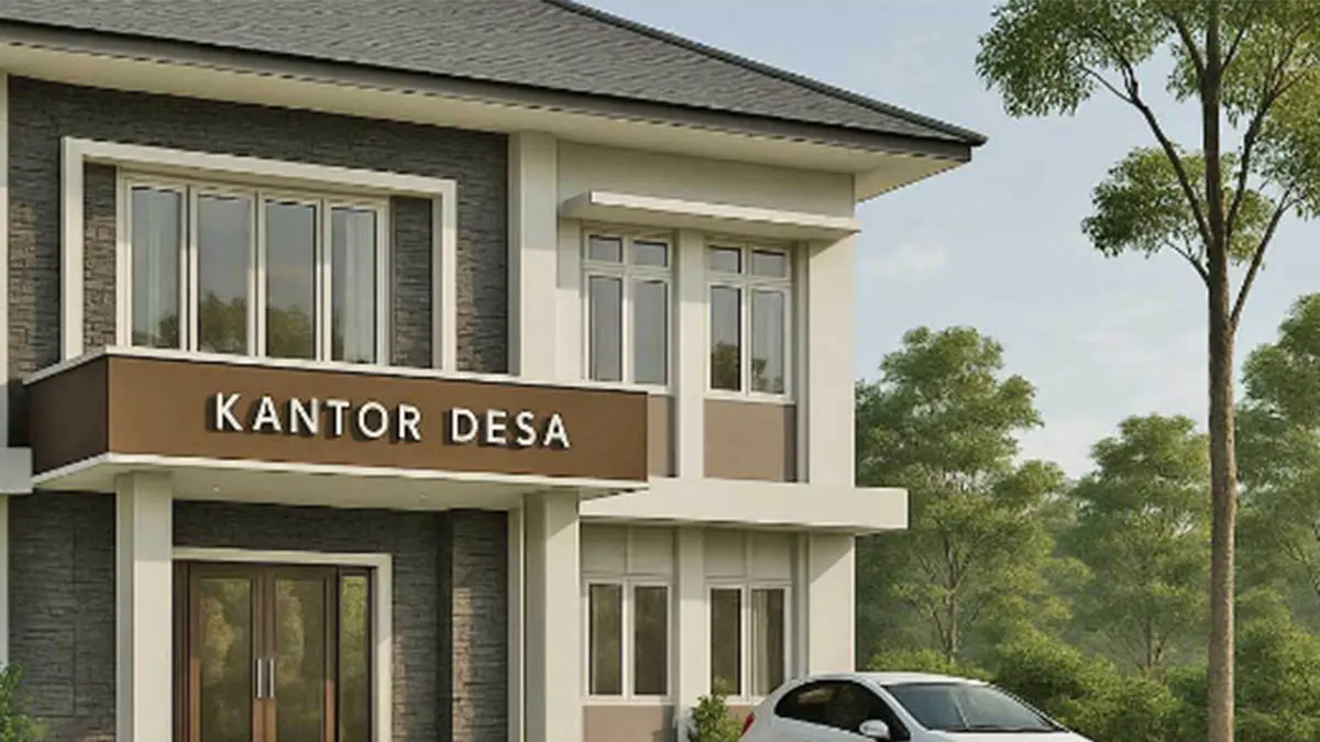 ILUSTRASI Kantor Desa