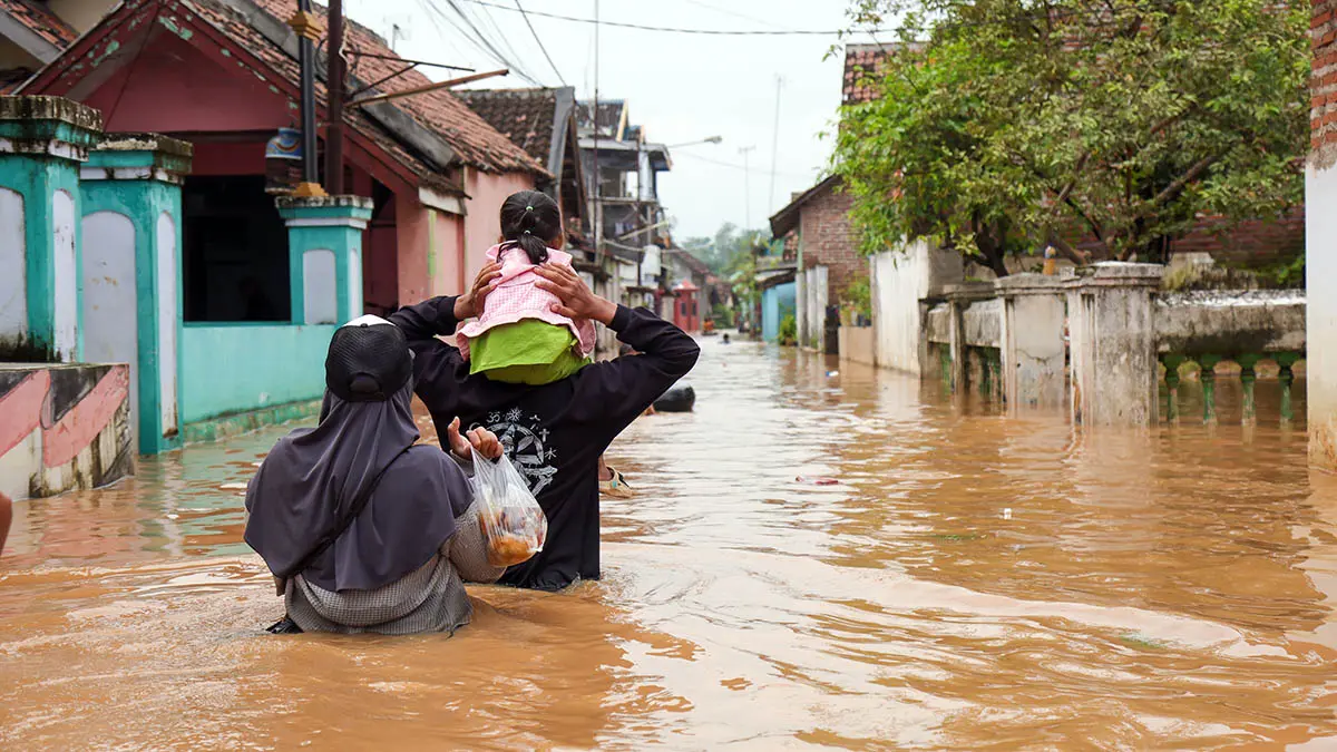 Ilustrasi banjir. (Mokhamad Zubaidillah/Radar Bromo)