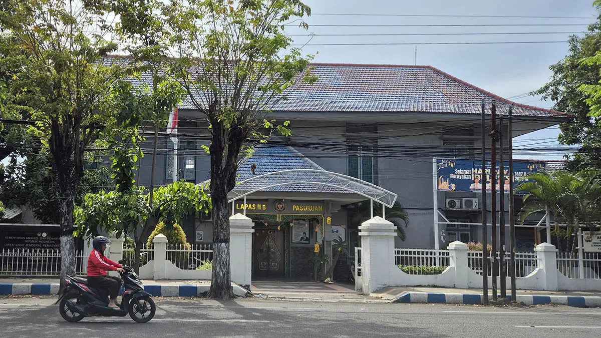 BAGIAN SEJARAH: Lapas Pasuruan yang terletak di Jalan Panglima Sudirman Kota Pasuruan. Bangunan tersebut merupakan bagian dari sejarah. (Fahrizal Firmani/Radar Bromo)