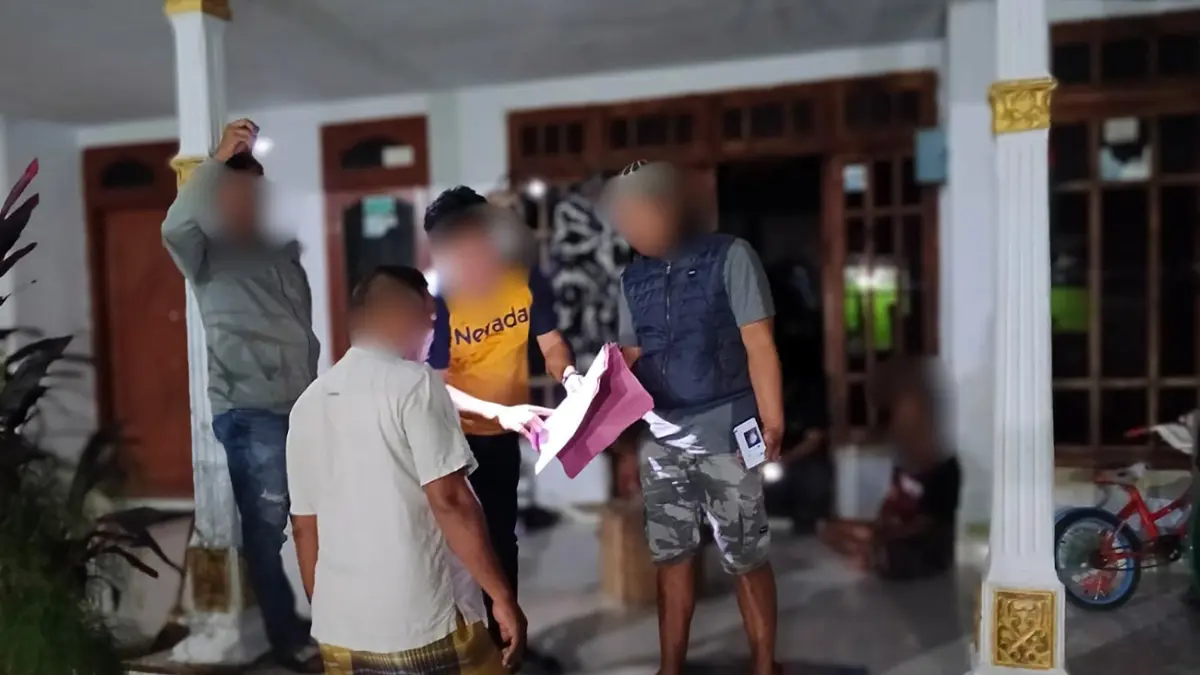 Penangakapan salah satu pelaku pengedar obat keras di wilayah Pasuruan. 