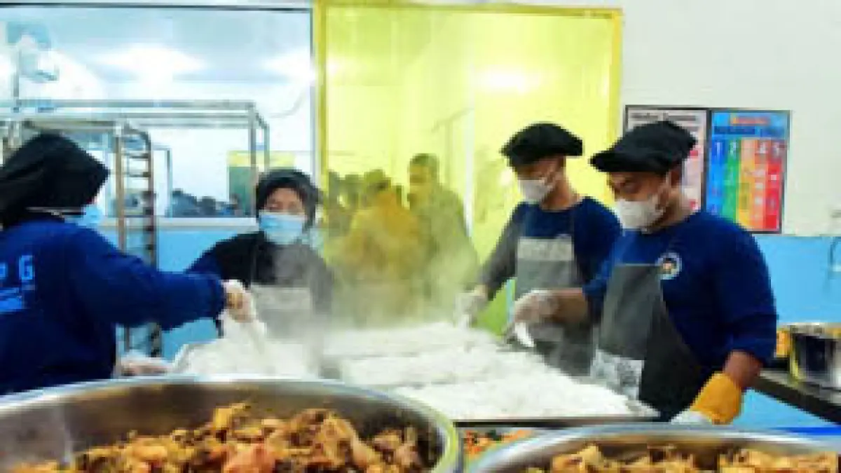 ILUSTRASI Dapur MBG