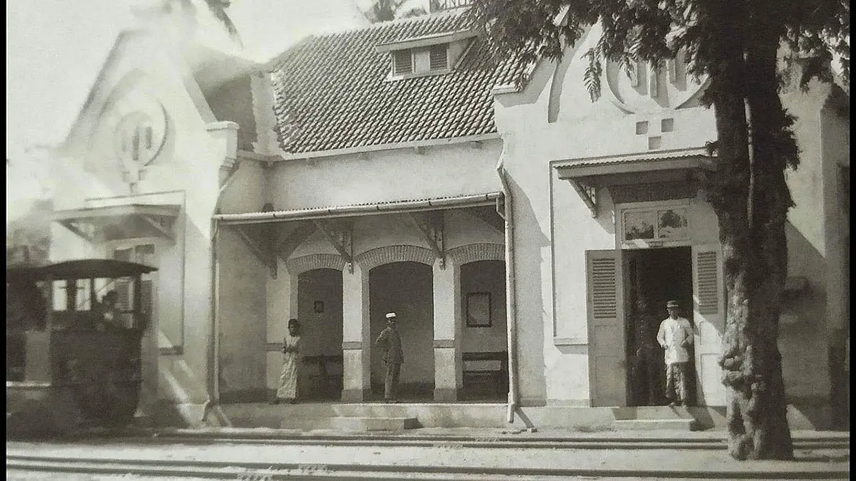SEJARAH: Bangunan Stasiun Winongan saat era kolonial Belanda. Bangunan tersebut merupakan bagian sejarah penting bagi penunjang sarana transportasi di wilayah Pasuruan. (Istimewa)