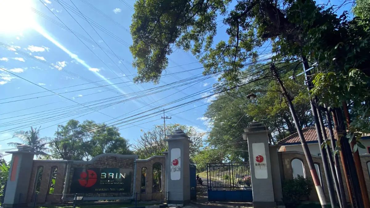 BULAN DEPAN: Kantor BRIN Pasuruan di Desa Carat, Kecamatan Gempol, yang rencananya akan kembali dioperasionalkan mulai bulan depan. (Rizal Syatori/ Radar Bromo)