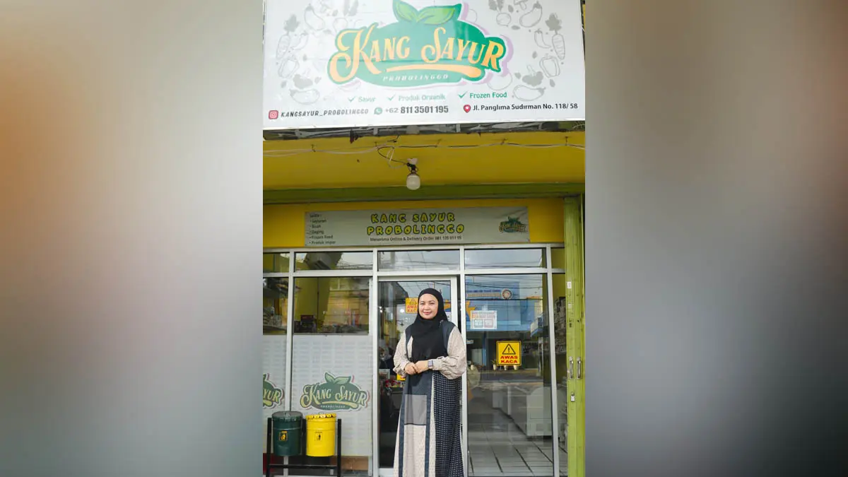 RETAIL PANGAN: Beginilah suasana bisnis retail Kang Sayur. Mau sayar dan buah segar berkualitas Kang Sayur siap melayani kebutuhan dapur. (Foto: Istimewa)