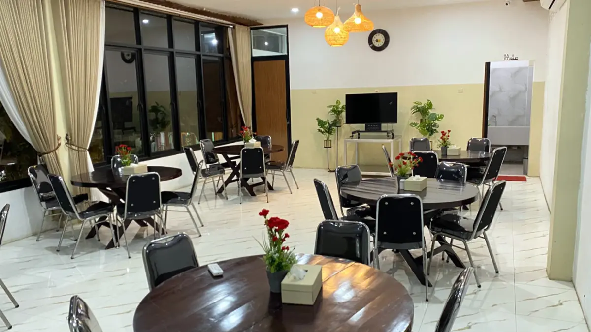 EKSKLUSIF: Untuk suasana yang lebih privat, juga ada ruang VIP berkapasitas hingga 30 orang.