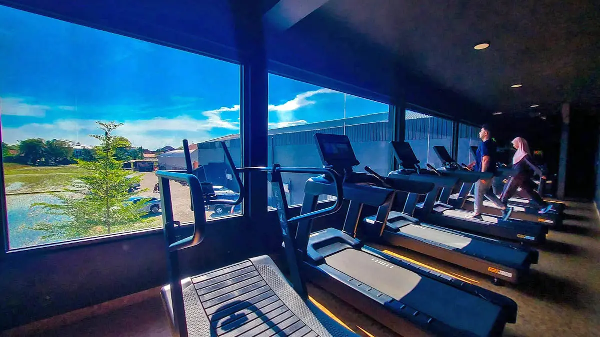 PENYUMBANG PAD: Salah satu tempt gym di Kota Pasuruan. Keberadaan tempat gym menjadi salah satu penyumbang pendapatan bagi daerah. (Istimewa)