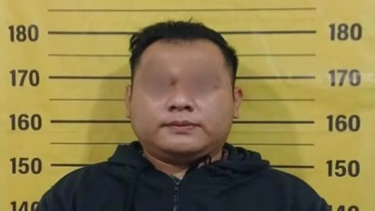 DIAMANKAN: Tersangka SZP, 33, yang berhasil diamankan petugas. (Humas Polres Pasuruan for Radar Bromo)