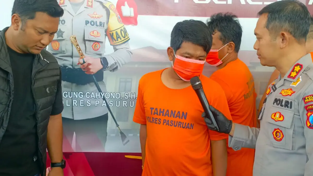 AKHIRNYA DITANGKAP: Pelaku jambret maut di jalur Pandaan-Beji yang berhasil ditangkap polisi usai 7 bulan buron. 
