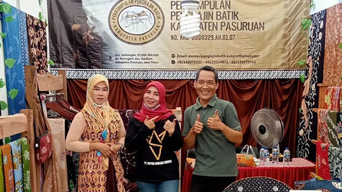 DIKENAL LUAS: Aktif mengikuti pameran busana untuk mendekatkan diri ke konsumen.(Foto: Istimewa)