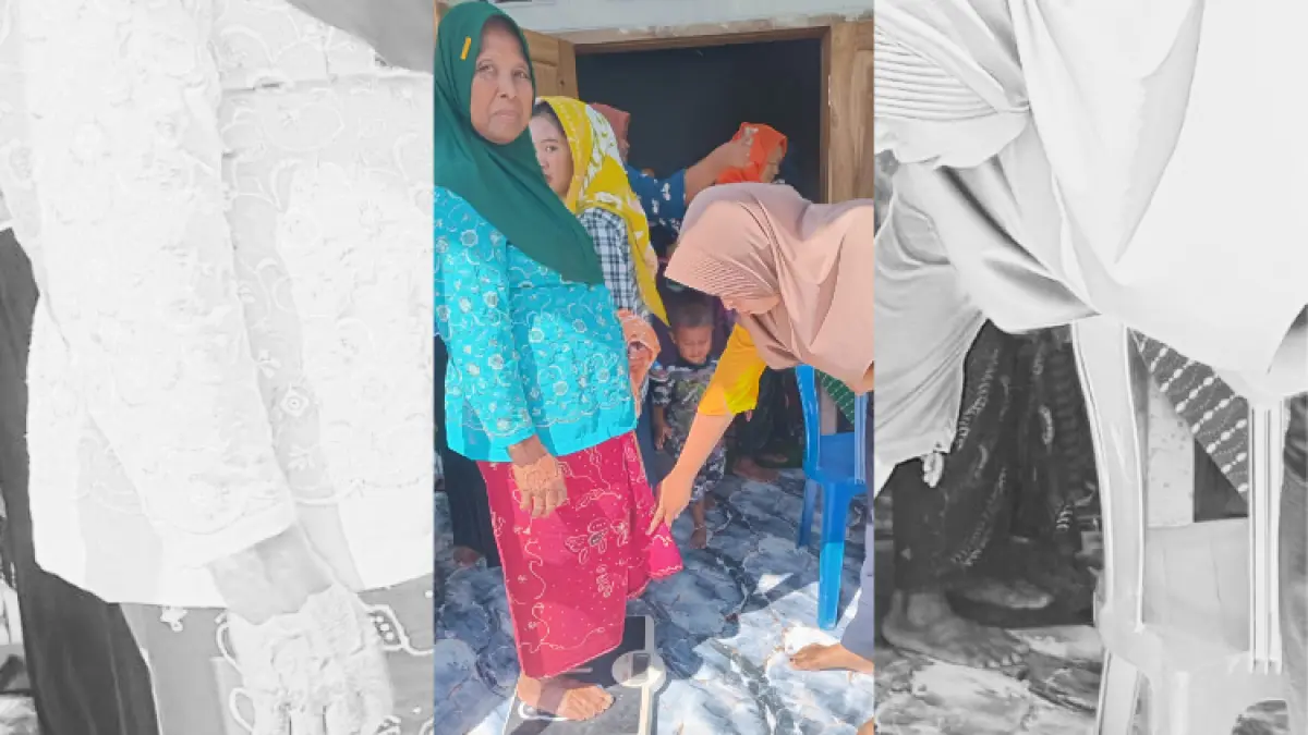 SEHAT: Sejumlah warga lansia mengikuti Program Posyandu Desa Sumberrejo.