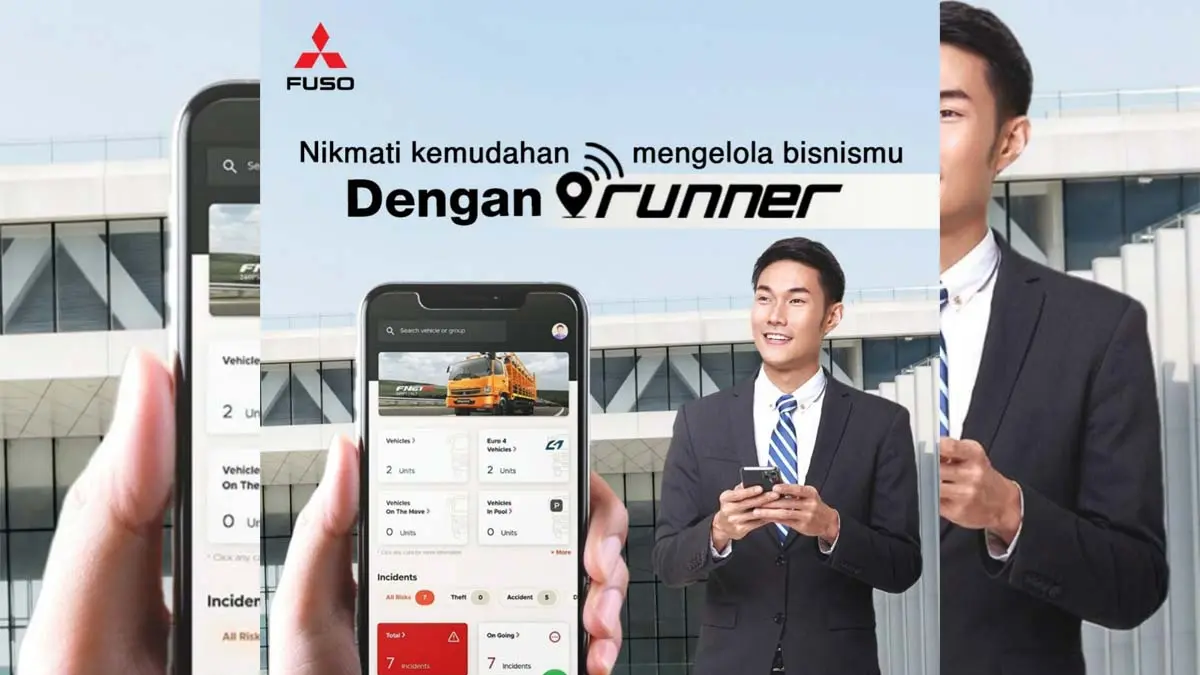 MAKIN MUDAH: System Runner untuk Live Track Location dan memudahkan customer untuk mengatur kendaraan.
