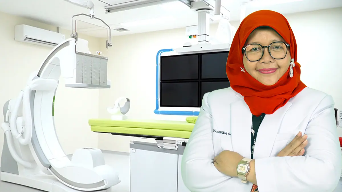 ICVCU ; Fasilitas ini menjadi tonggak penting dalam penanganan pasien jantung agar mendapatkan pelayanan yang lebih cepat dan dekat tanpa harus selalu dirujuk ke luar daerah. Inset: Dr. dr. Hj. Yessi Rahmawati, Sp.OG(K), Subsp. Obginsos, M.H., M.Kes., FISQua, C.M.C., 