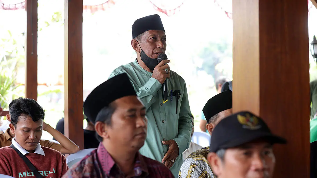 RUANG ASPIRASI: Program Jawara (Jagongan Wakil Rakyat) menjadi ruang bagi masyarakat menyampaikan masukan kepada wakil rakyat. (DPRD Kabupaten Pasuruan for Radar Bromo)