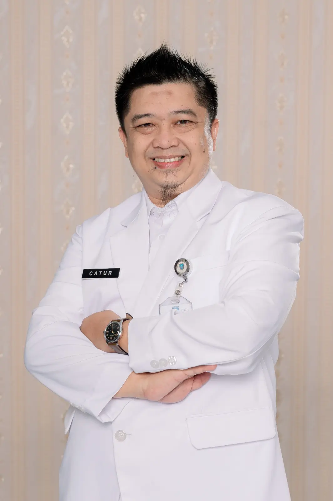 BERSAHAJA: Direktur RSUD Tongas dr. Catur Prangga Wadana, Sp.A., M.Kes.