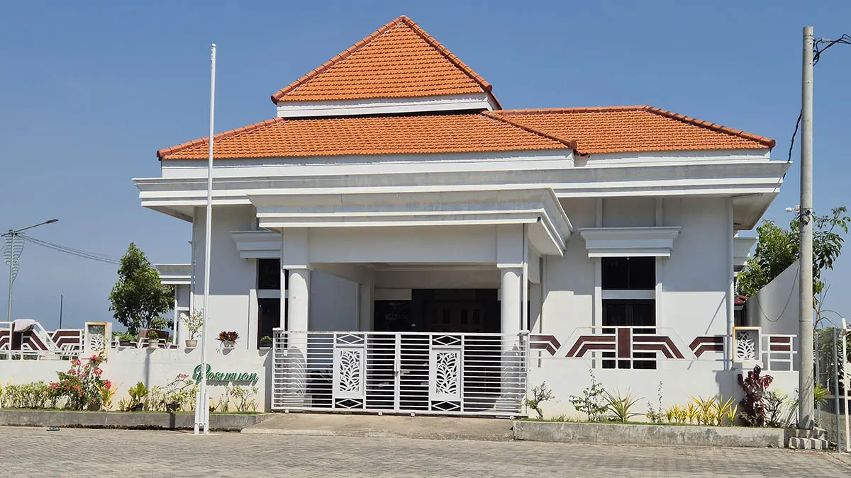 NYAMAN: Rumdin Ketua DPRD Kota Pasuruan di Jalan Ahmad Yani Gadingrejo, Kota Pasuruan. (Fahrizal Firmani/Radar Bromo)