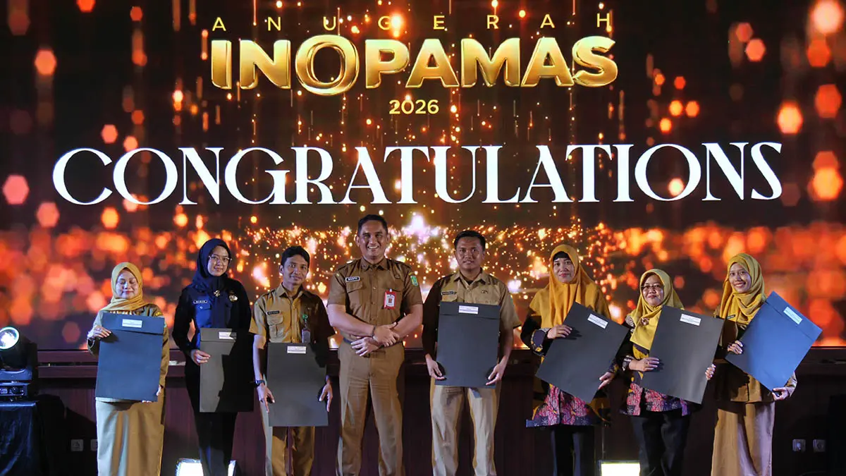 TERUS BERKARYA : Nominator Inopamas mendapatkan apresiasi dari Bapperida Kabupaten Pasuruan. (Foto: M Zubaidillah/Jawa Pos Radar Bromo)