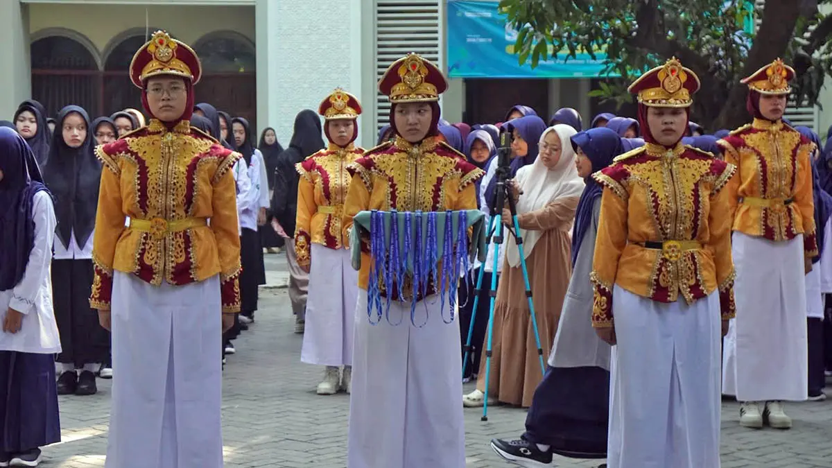 SEMARAK: Kegiatan MPLS dan MATAMUDA yang berlangsung semarak di Ponpes Al Yasini. (Ponpes Al Yasini for Radar Bromo)