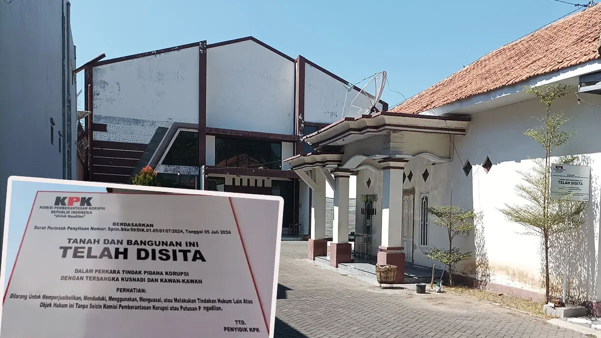 TETAP BERAKTIVITAS: GOR milik Anwar Sadad di Kraksaan yang tetap beroperasi, Jumat (24/7). (Agus Faiz Musleh/ Radar Bromo)