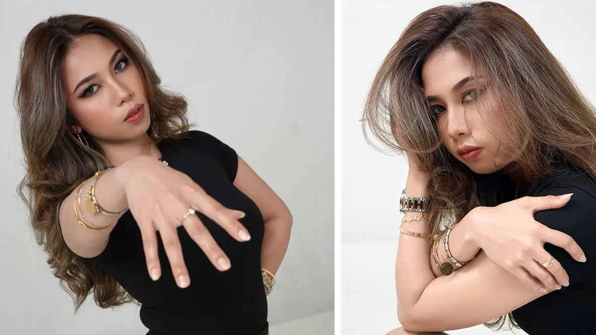 ELEGAN: Heila Aurela Diva Marshanda suka memakai jam tangan dan gelang bersamaan. Jam tangan diletakkan di pergelangan kiri.