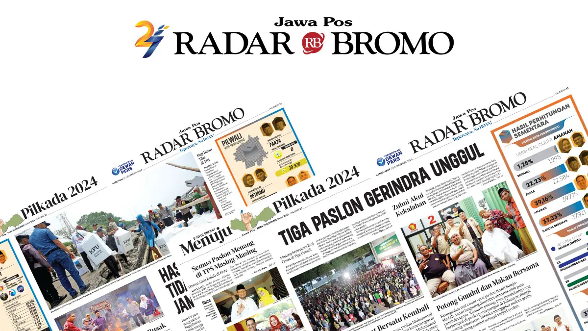 Edisi Pilkada 2024 Jawa Pos Radar Bromo. 