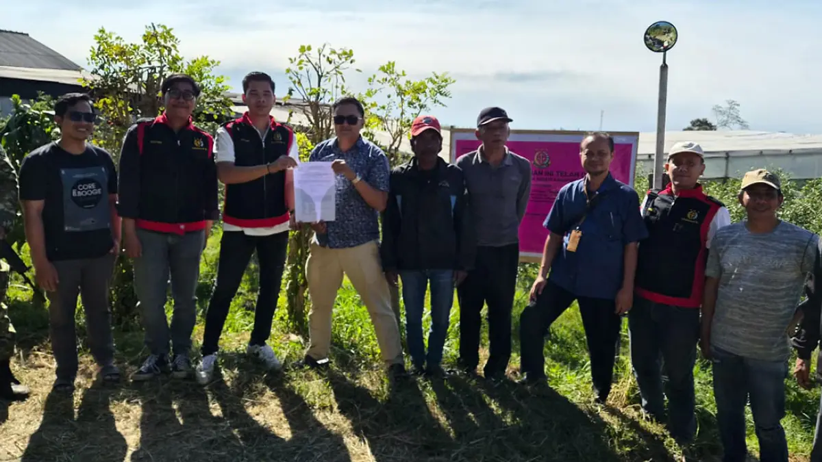 Kejari Pasuruan Sita Kebun Apel 5.800 m2 Terkait Kasus Dugaan Pungli PTSL