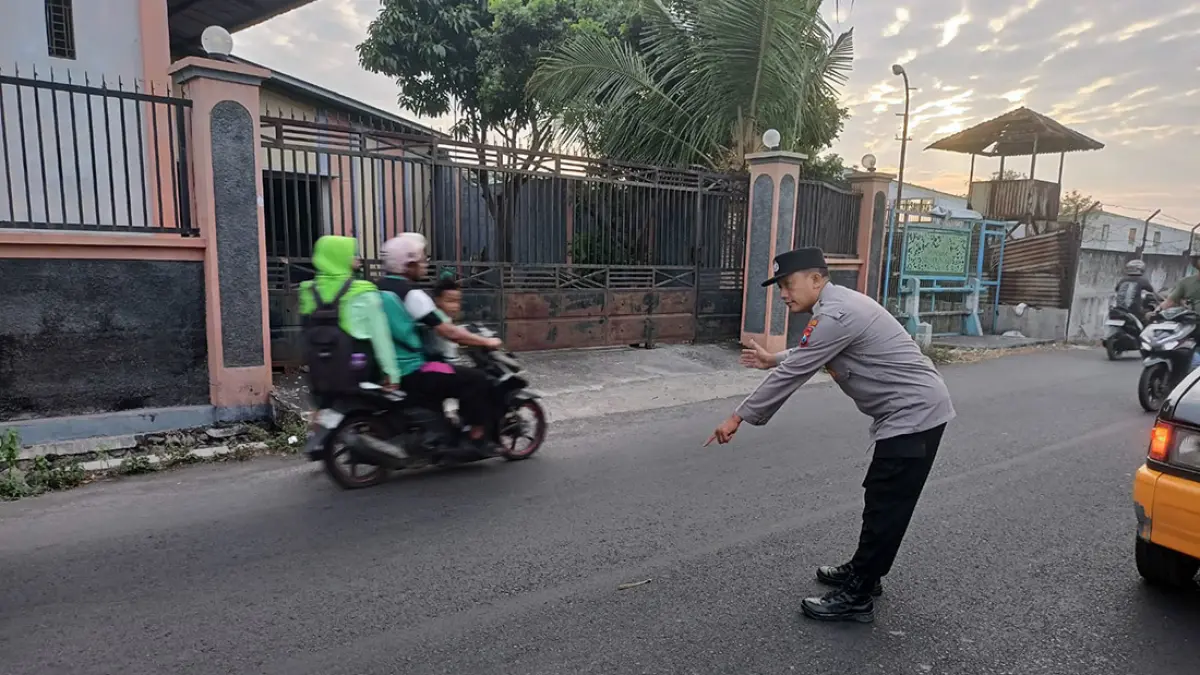 TKP: Kawasan depan Pro Futsal di Jalan Abdurrahman Wahid tempat korban kena begal. 